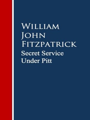cover image of Secret Service Under Pitt